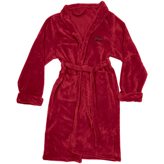 Men's The Northwest Group Red Arkansas Razorbacks Silk Touch Bath Robe