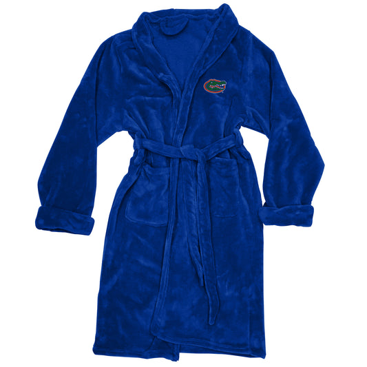 Men's The Northwest Group Blue Florida Gators Silk Touch Bath Robe