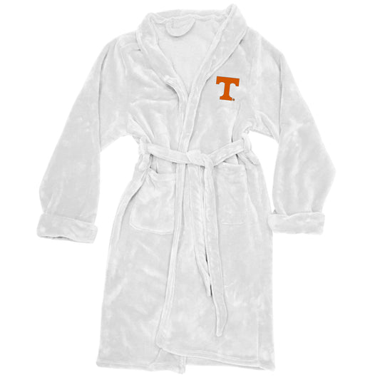 Men's The Northwest Group White Tennessee Volunteers Silk Touch Bath Robe