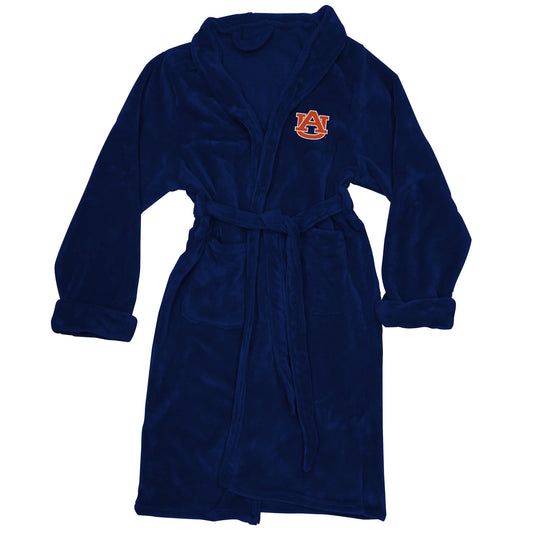 Men's The Northwest Group Navy Auburn Tigers Silk Touch Bath Robe