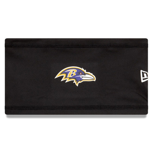 New Era Black Baltimore Ravens COOLERA Official Training Camp Headband