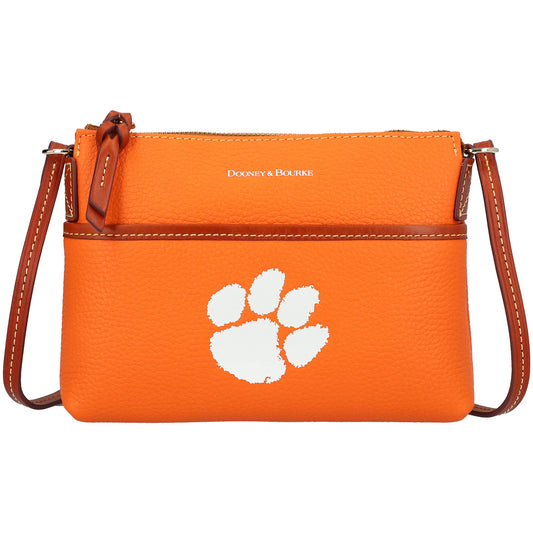 Dooney & Bourke Clemson Tigers Pebble Ginger Crossbody