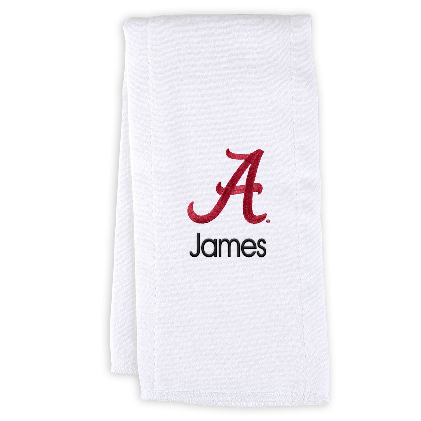 Newborn & Infant Alabama Crimson Tide Personalized Burp Cloth
