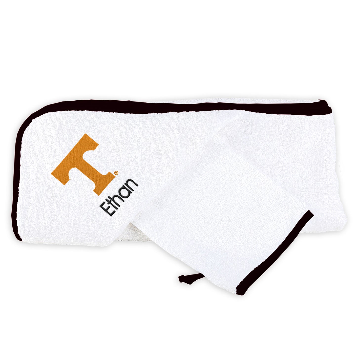 Newborn & Infant Tennessee Volunteers Personalized Hooded Towel Gift Set