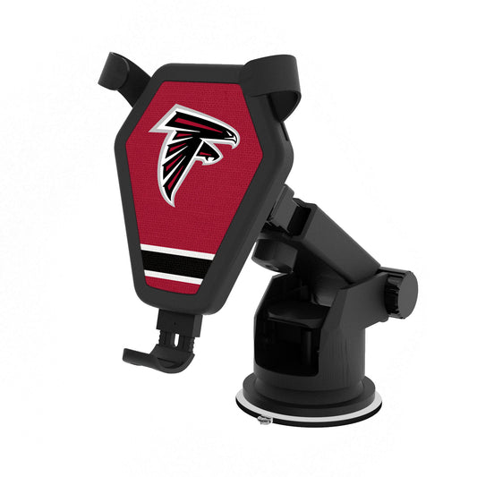 Atlanta Falcons Stripe Design Wireless Car Charger