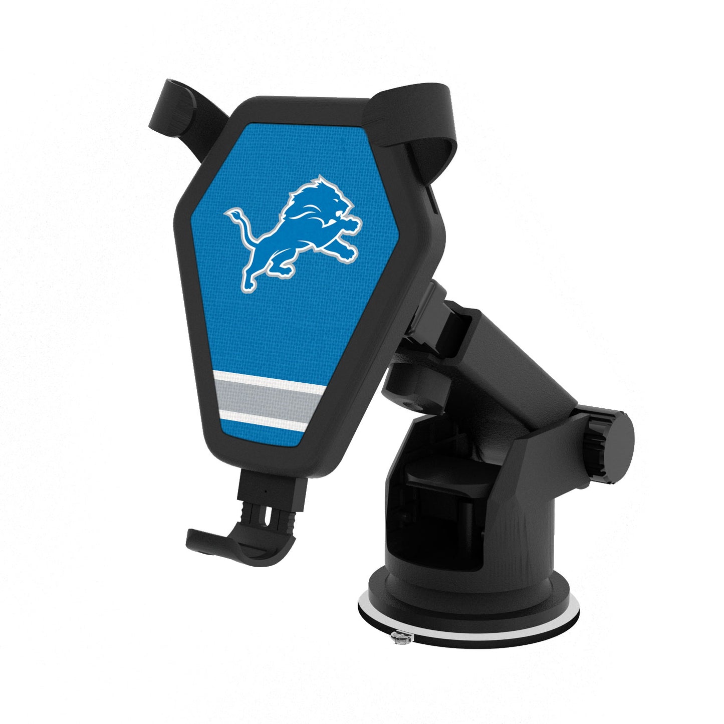 Detroit Lions Stripe Design Wireless Car Charger