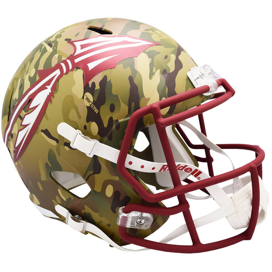 Florida State Seminoles Riddell Camo Alternate Speed Replica Helmet