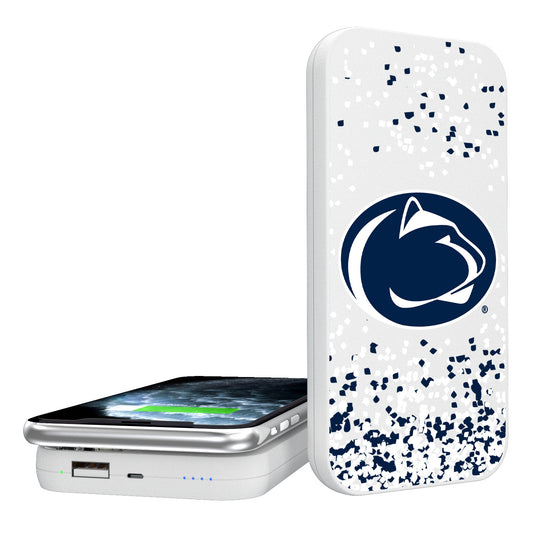 Penn State Nittany Lions Confetti Design Wireless 5000mAh Powerbank