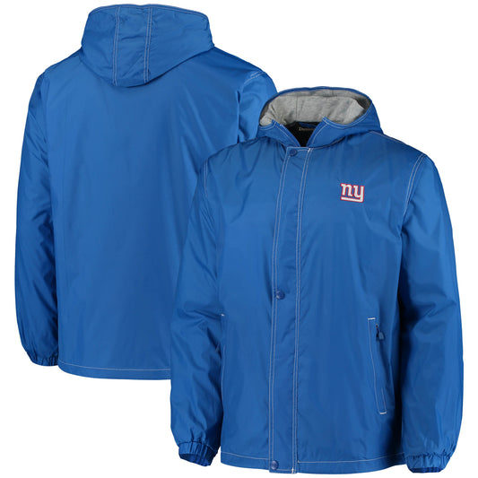 Men's Dunbrooke Royal New York Giants Logo Legacy Stadium Full-Zip Jacket