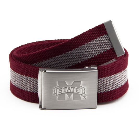 Men's Mississippi State Bulldogs Fabric Belt