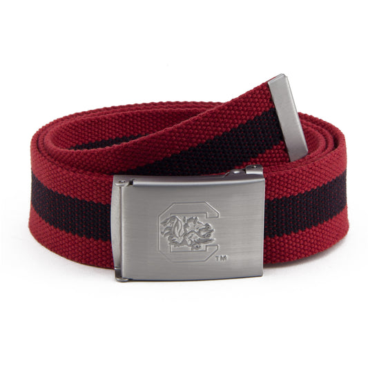 Men's South Carolina Gamecocks Fabric Belt