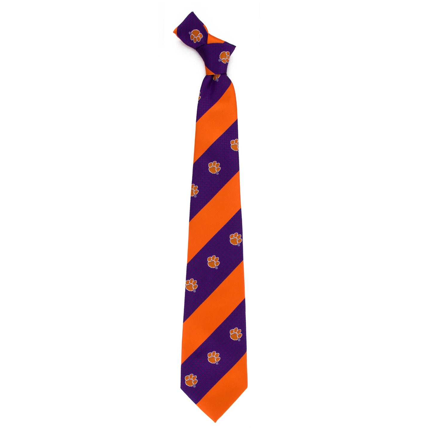 Clemson Tigers Geo Stripe Tie