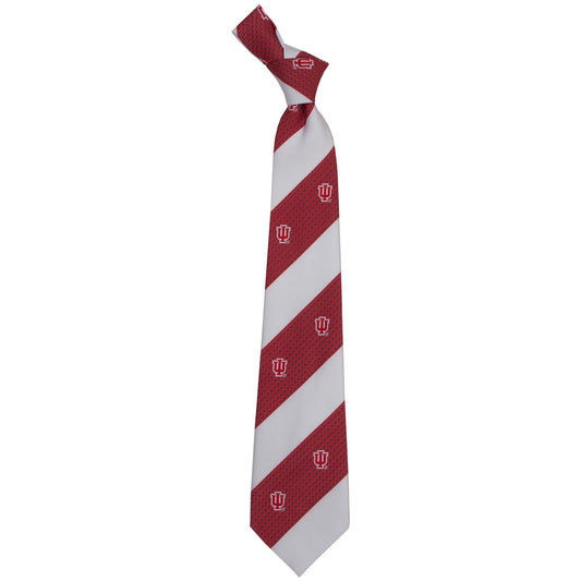 Men's Indiana Hoosiers Geo Stripe Tie