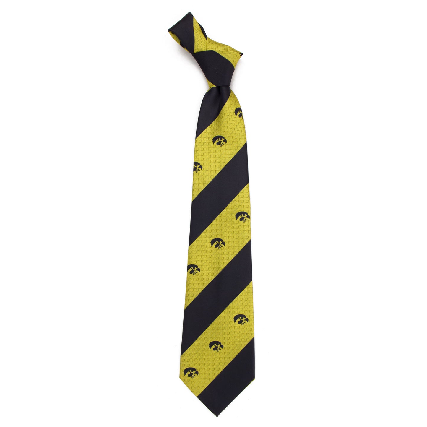 Men's Iowa Hawkeyes Geo Stripe Tie