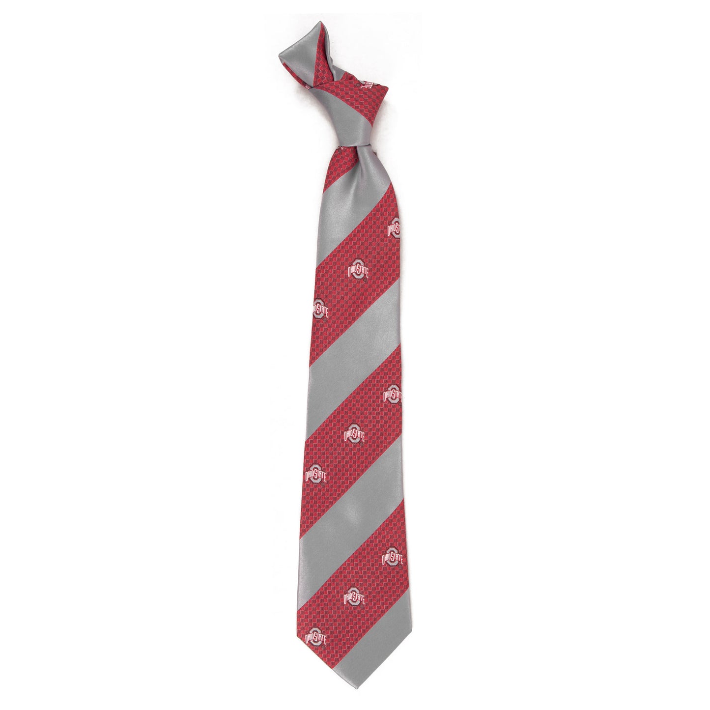 Men's Ohio State Buckeyes Geo Stripe Tie