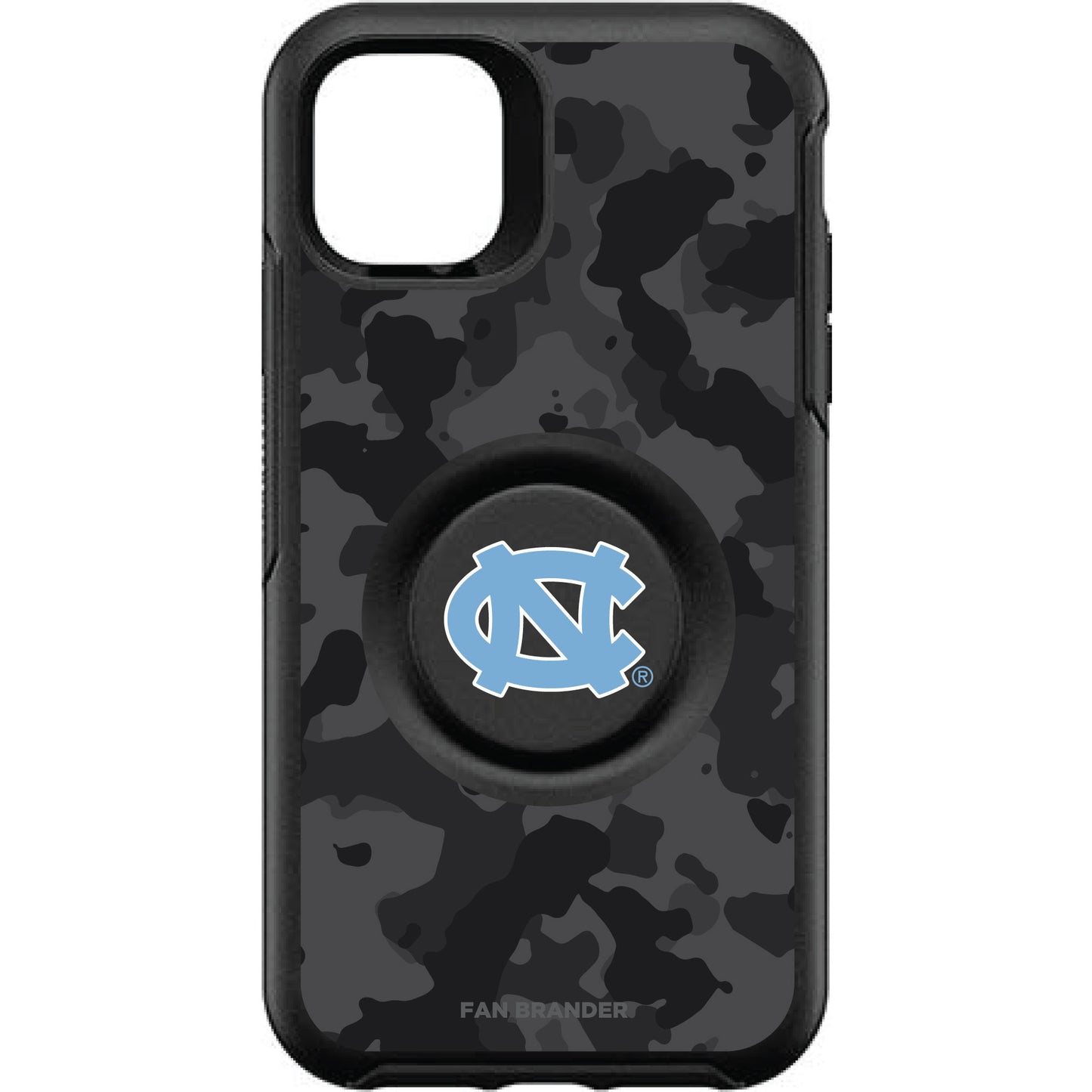 OtterBox North Carolina Tar Heels Otter + PopSocket Symmetry Urban Camo iPhone Case