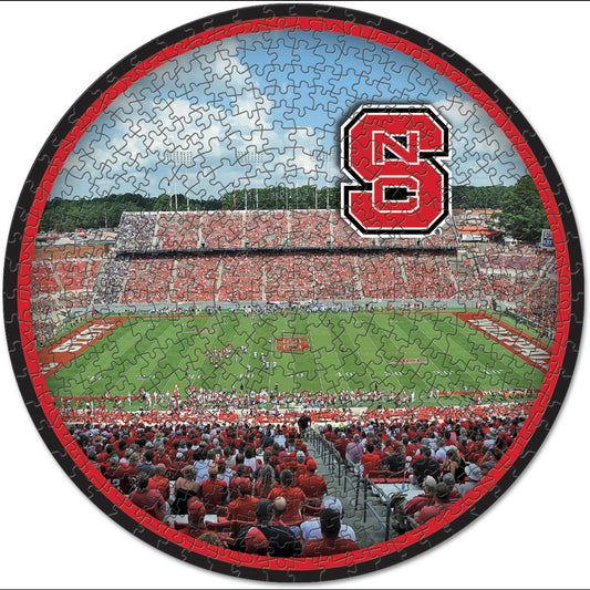 WinCraft NC State Wolfpack Round 500-Piece Puzzle