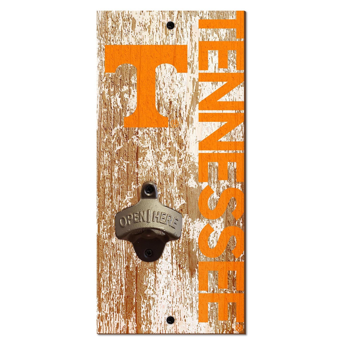 Tennessee Volunteers Distressed Bottle Opener