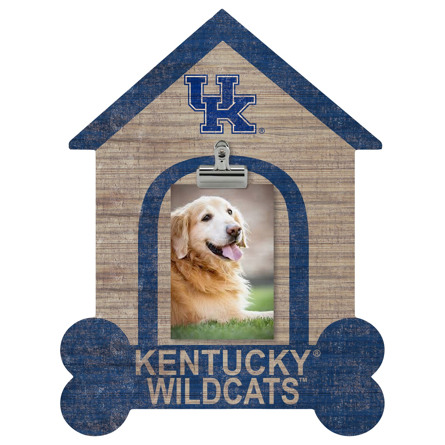 Kentucky Wildcats Dog Bone House Clip Frame