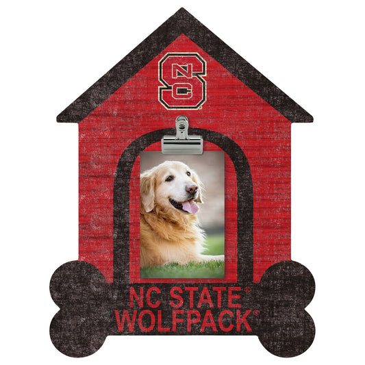 NC State Wolfpack Dog Bone House Clip Frame