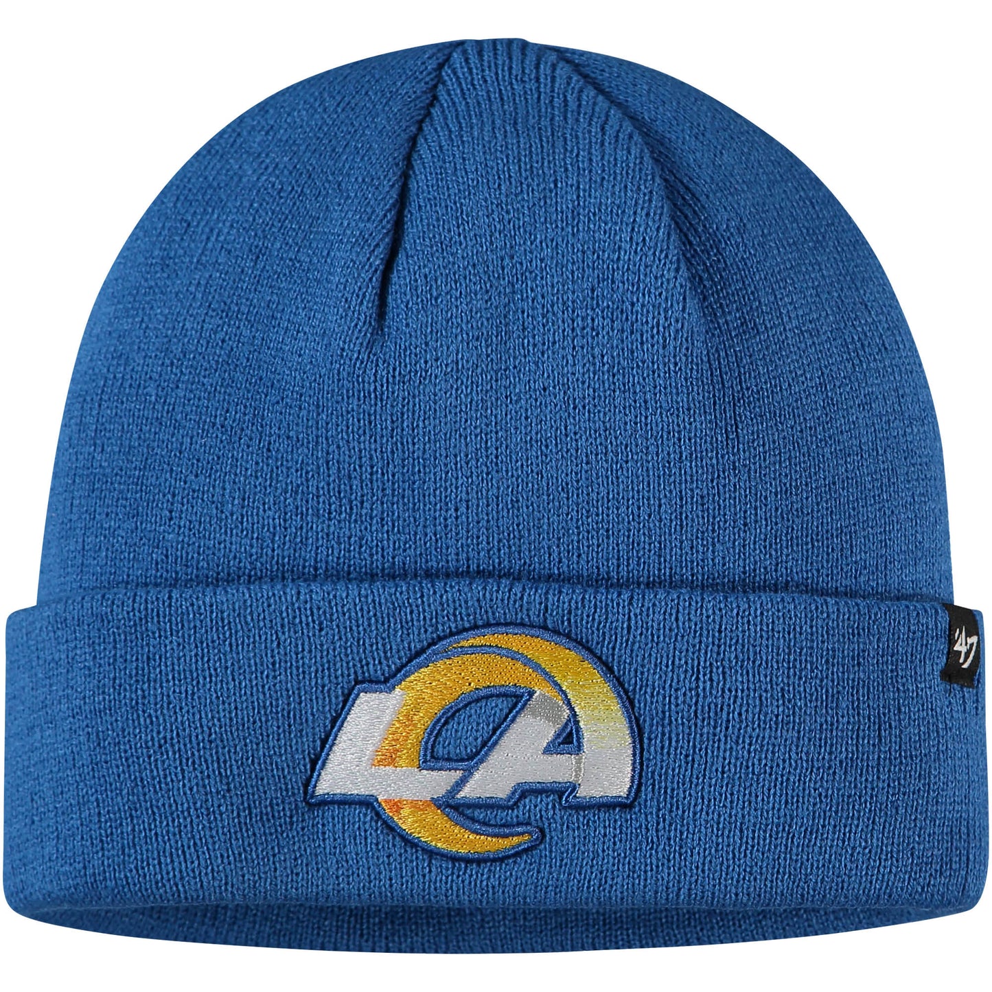 Youth '47 Blue Los Angeles Rams Basic Cuffed Knit Hat