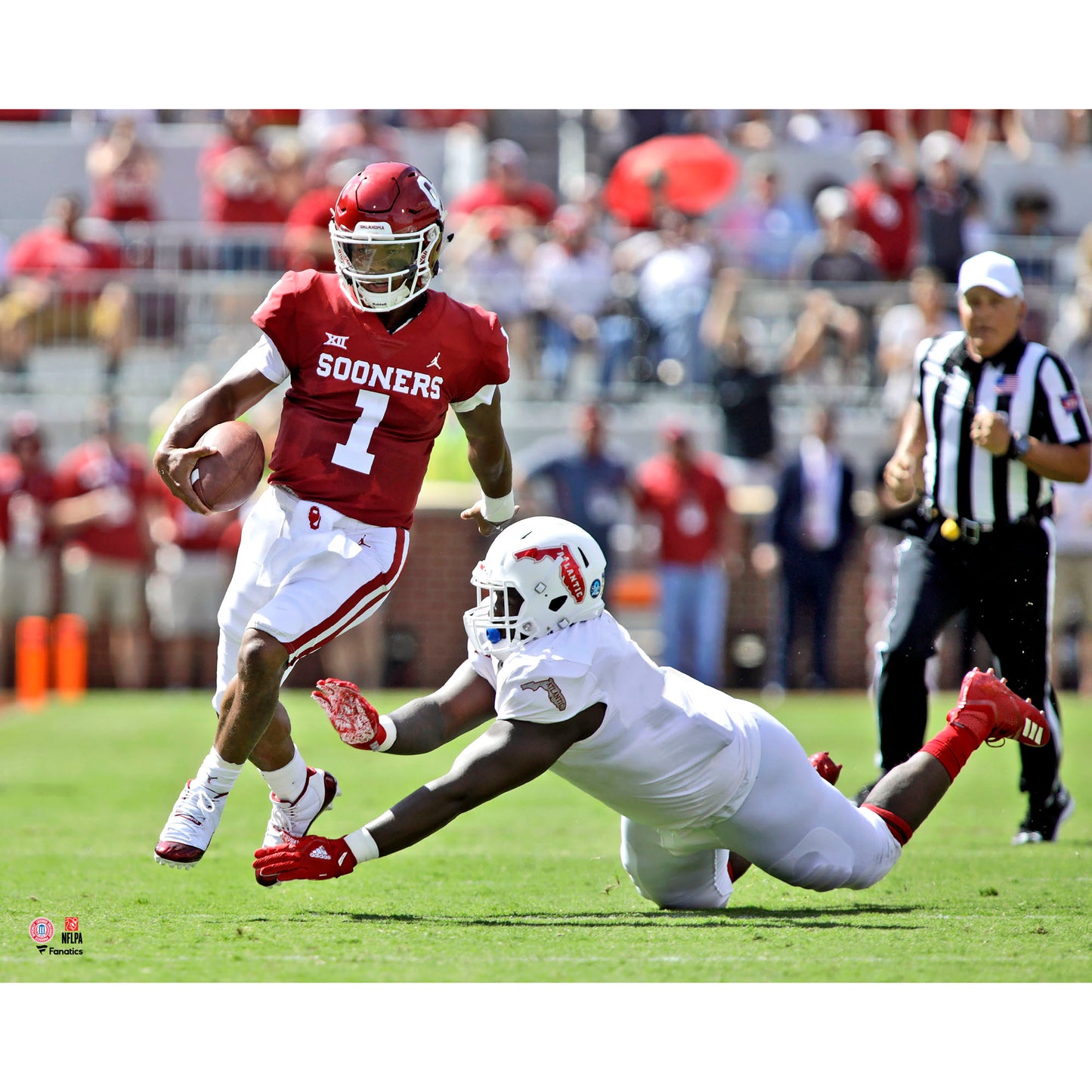 Kyler Murray Oklahoma Sooners Unsigned Running Photograph