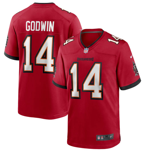 Men's Nike Chris Godwin Red Tampa Bay Buccaneers Game Jersey