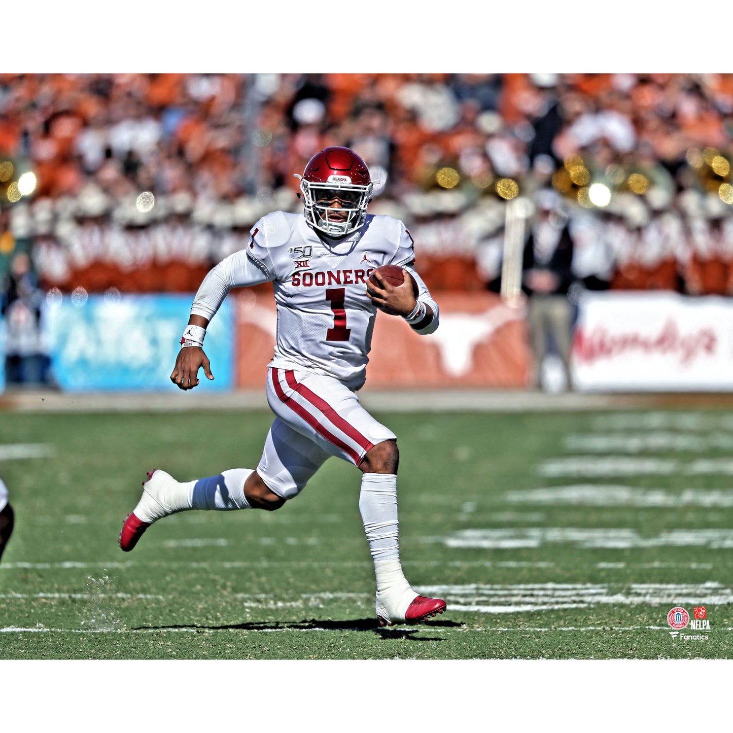 Jalen Hurts Oklahoma Sooners Unsigned Running Photograph