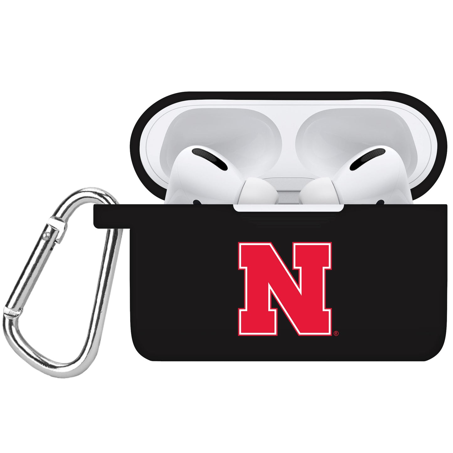 Nebraska Huskers AirPods Pro Silicone Case Cover