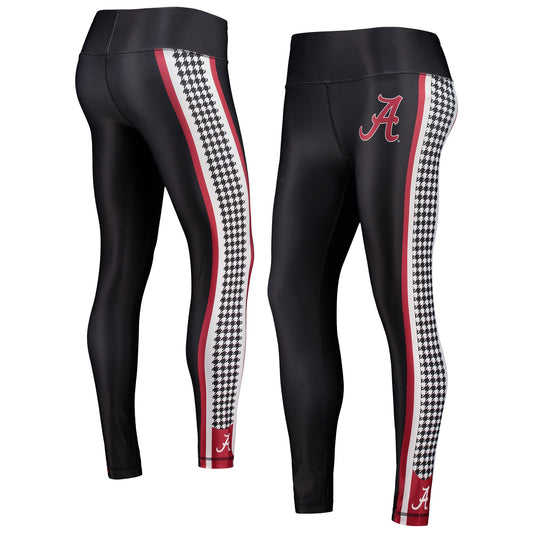 Women's Concepts Sport Black Alabama Crimson Tide Dormer Knit Leggings