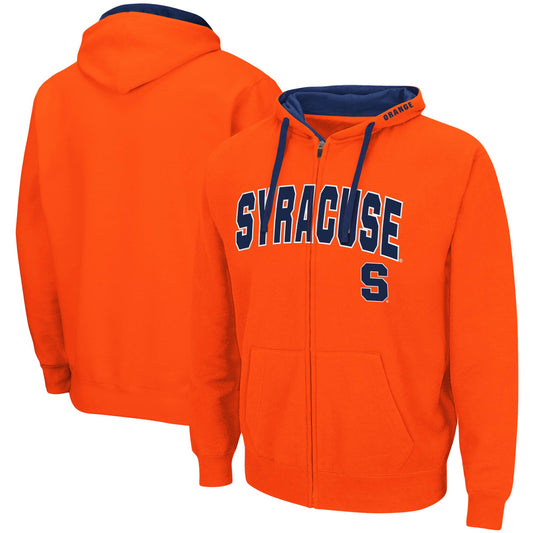 Men's Colosseum Orange Syracuse Orange Big & Tall Full-Zip Hoodie