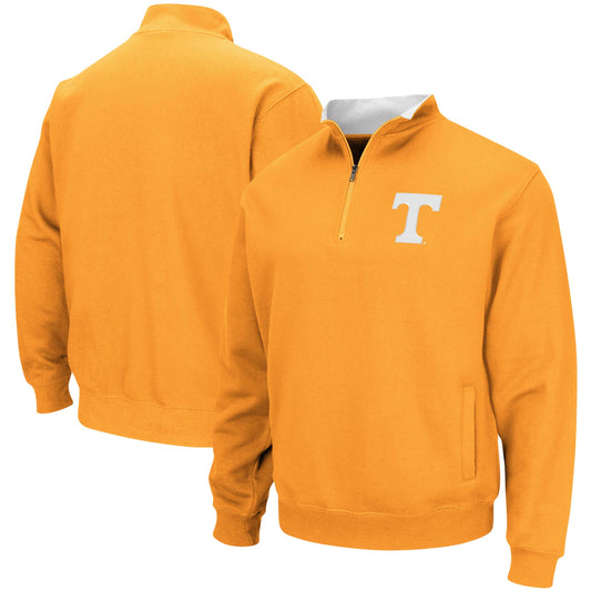 Men's Colosseum Tennessee Orange Tennessee Volunteers Big & Tall Tortugas Quarter-Zip Jacket