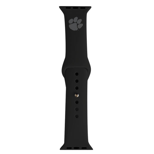 Black Clemson Tigers 42/44mm Apple Watch Band