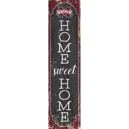 Mississippi State Bulldogs 24" Home Sweet Home Leaner Sign