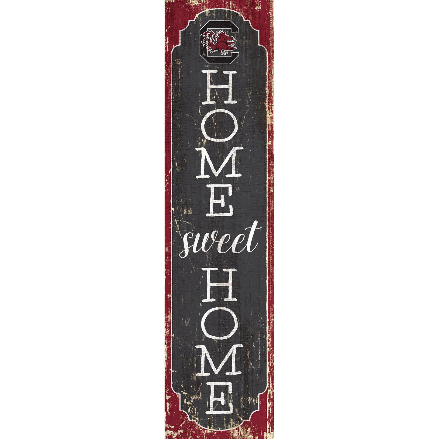 South Carolina Gamecocks 24" Home Sweet Home Leaner Sign