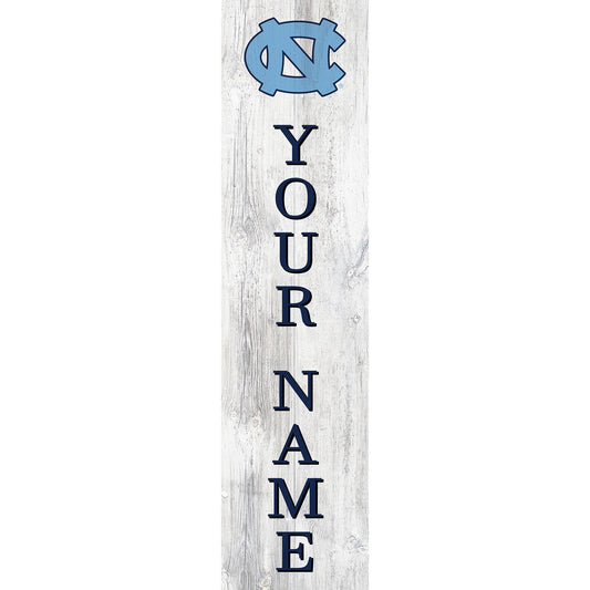 North Carolina Tar Heels 48" Personalized Welcome Leaner Sign