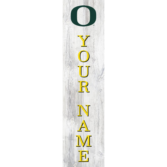 Oregon Ducks 48" Personalized Welcome Leaner Sign