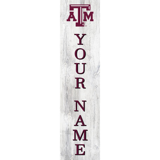 Texas A&M Aggies 48" Personalized Welcome Leaner Sign