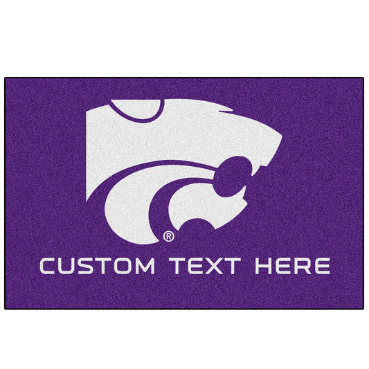 Kansas State Wildcats 19'' x 30'' Personalized Accent Rug