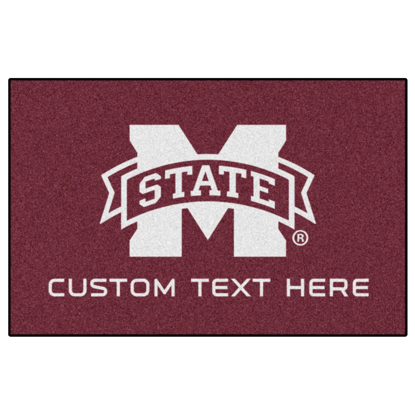 Mississippi State Bulldogs 19'' x 30'' Personalized Accent Rug