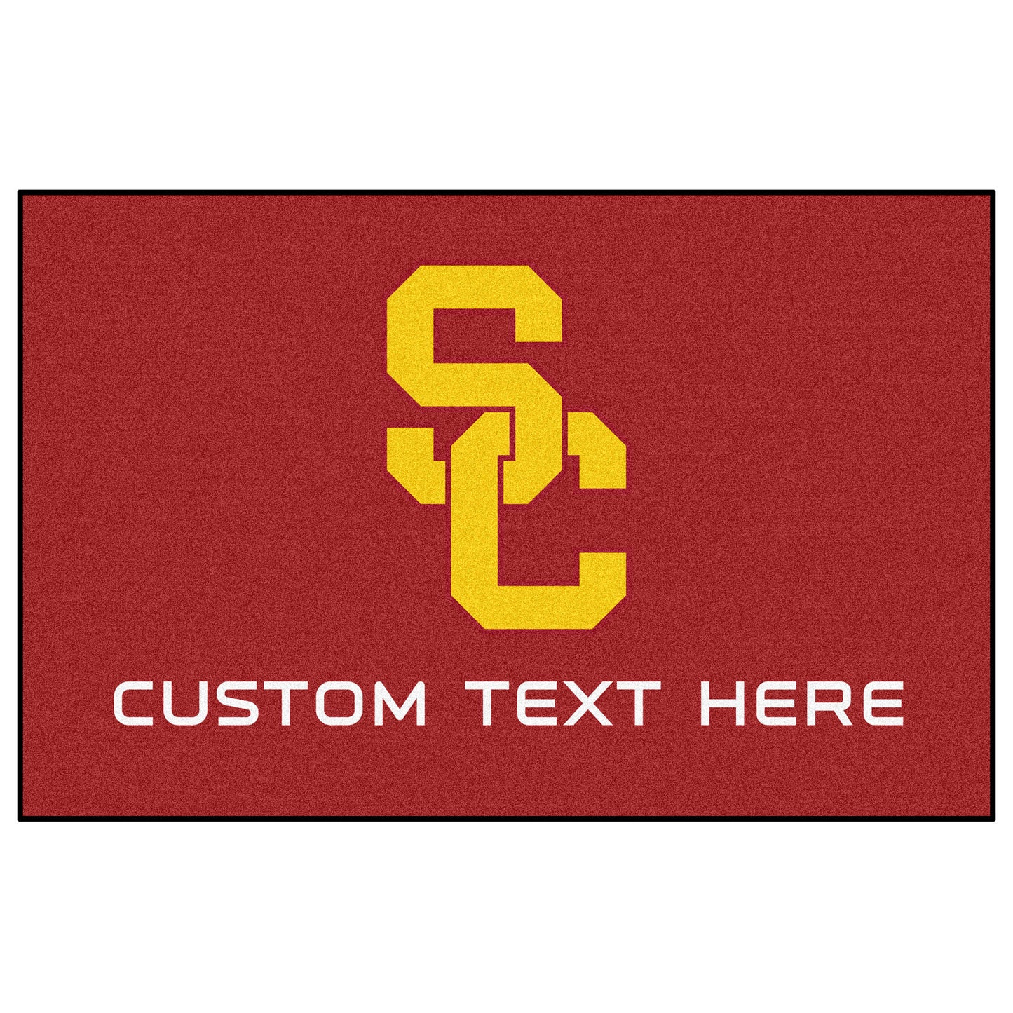 USC Trojans 19'' x 30'' Personalized Accent Rug