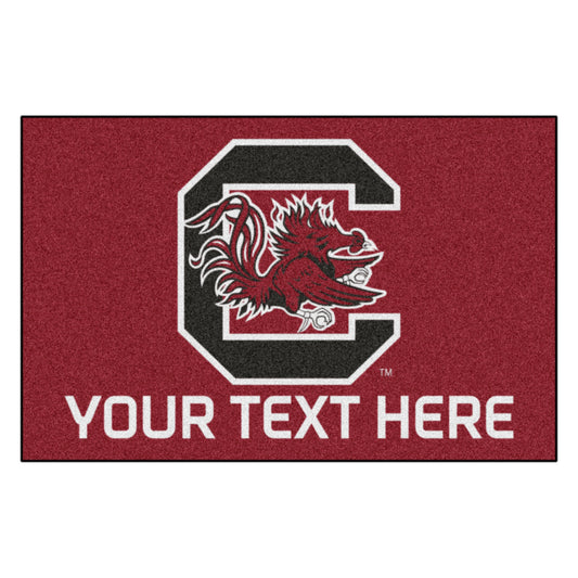 South Carolina Gamecocks 19'' x 30'' Personalized Accent Rug