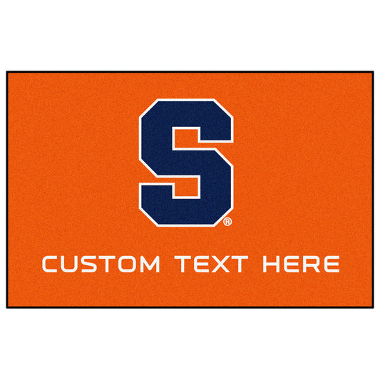 Syracuse Orange 19'' x 30'' Personalized Accent Rug