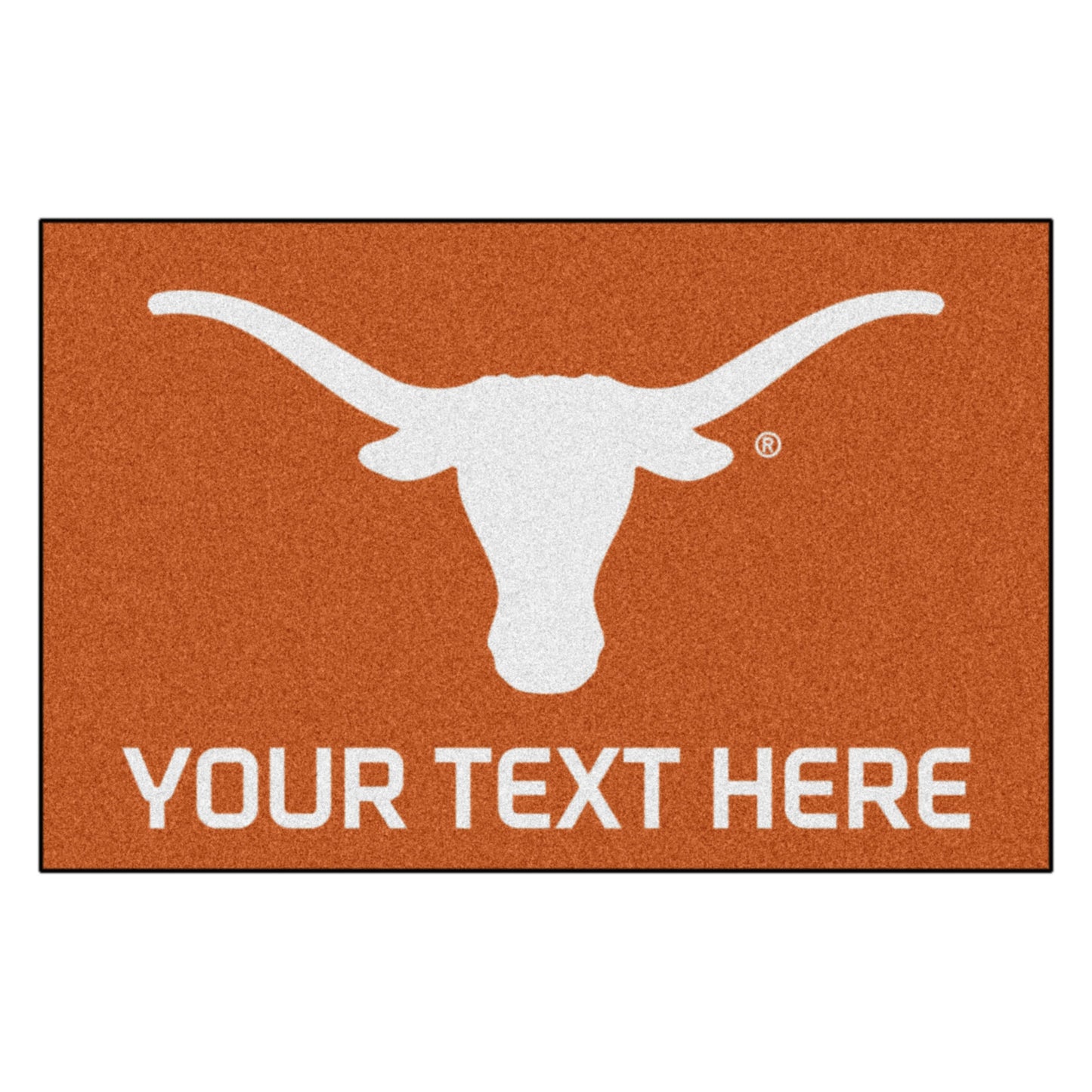 Texas Longhorns 19'' x 30'' Personalized Accent Rug