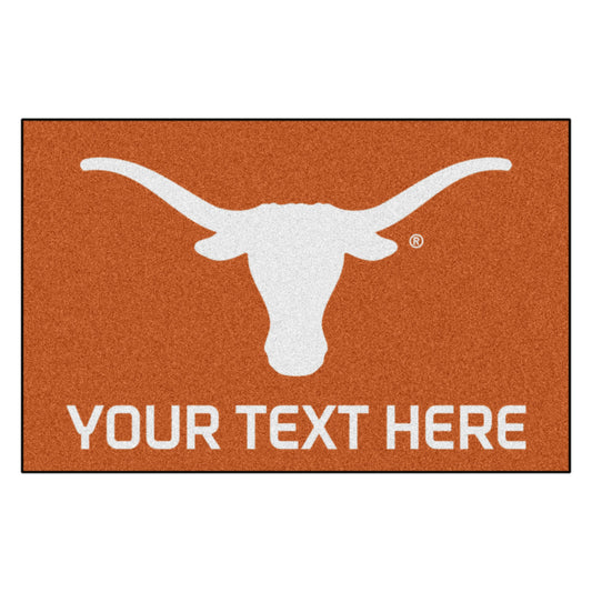 Texas Longhorns 19'' x 30'' Personalized Accent Rug