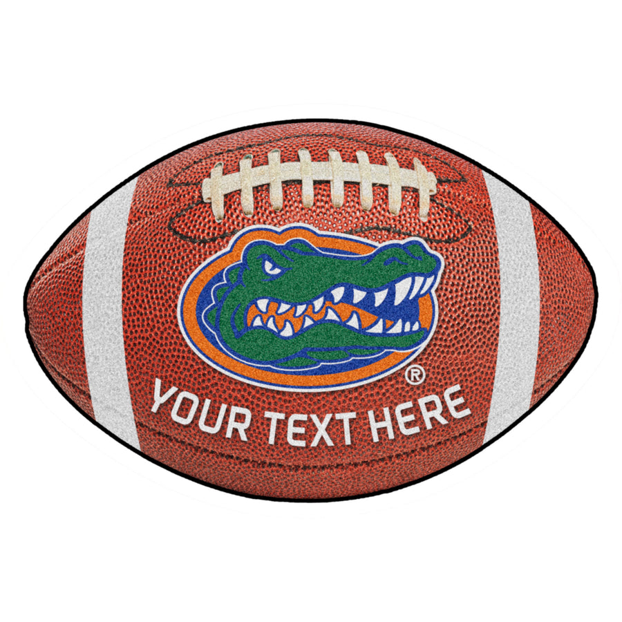 Florida Gators 22'' x 35'' Personalized Football Mat