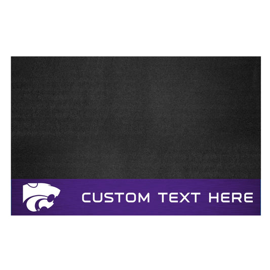 Kansas State Wildcats 26'' x 42'' Personalized Vinyl Grill Mat