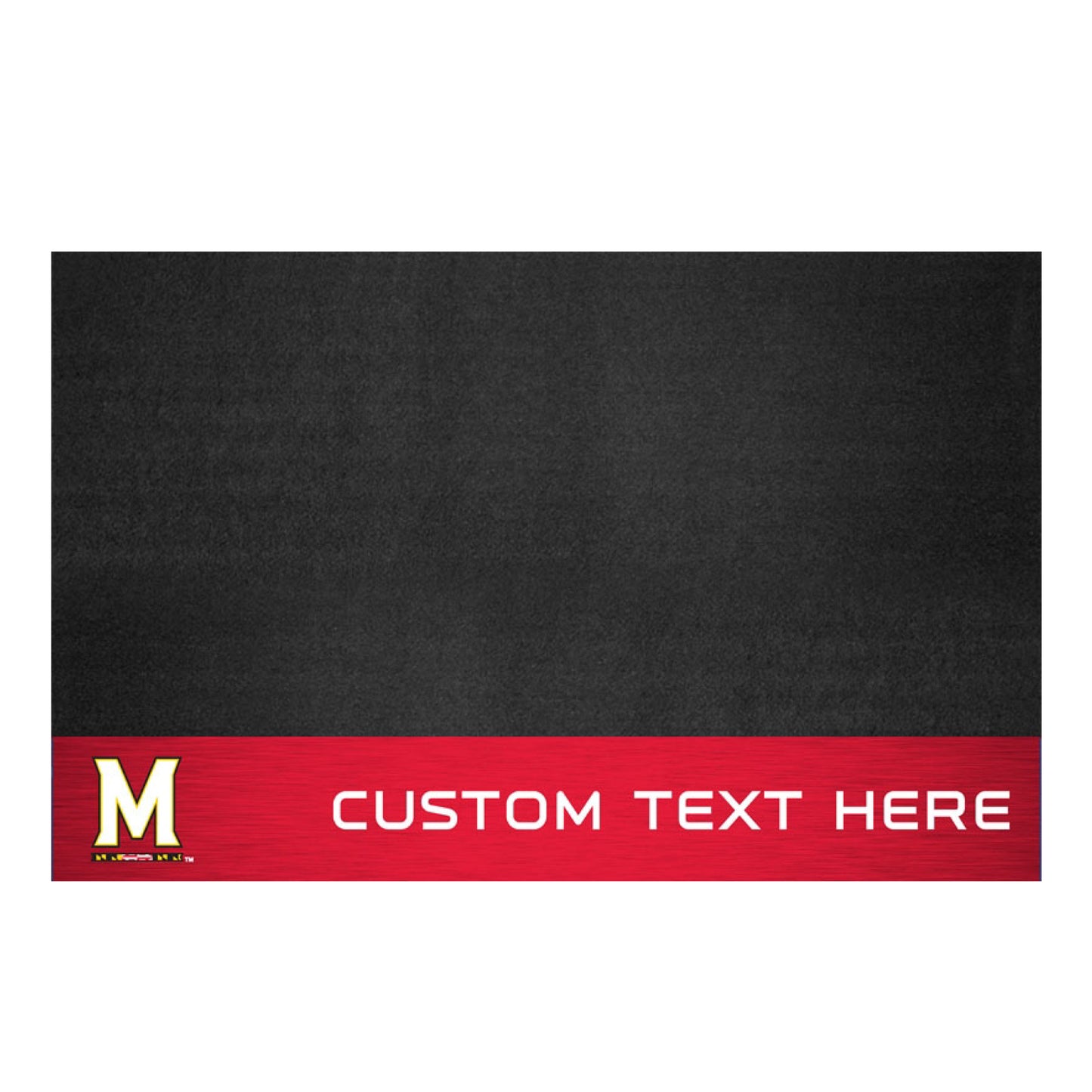 Maryland Terrapins 26'' x 42'' Personalized Vinyl Grill Mat