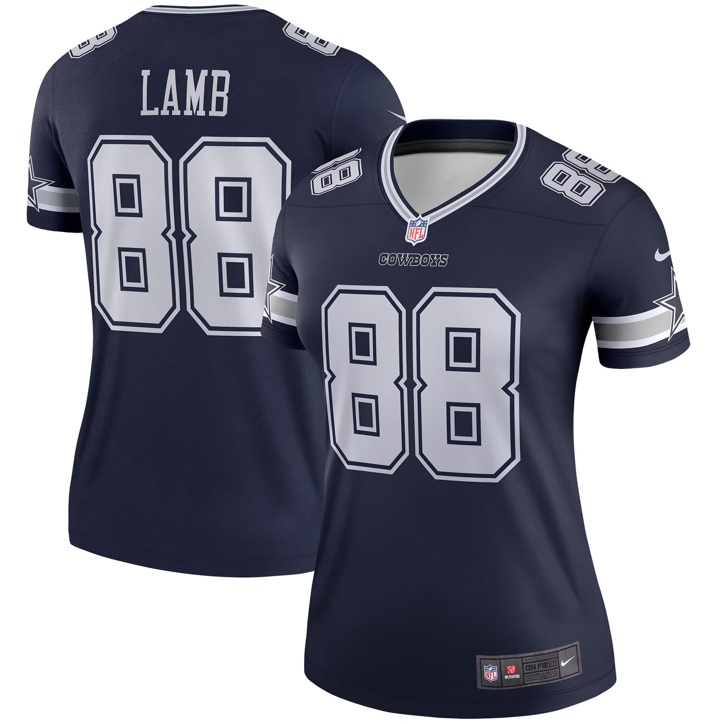 Women's Nike CeeDee Lamb Navy Dallas Cowboys Legend Jersey