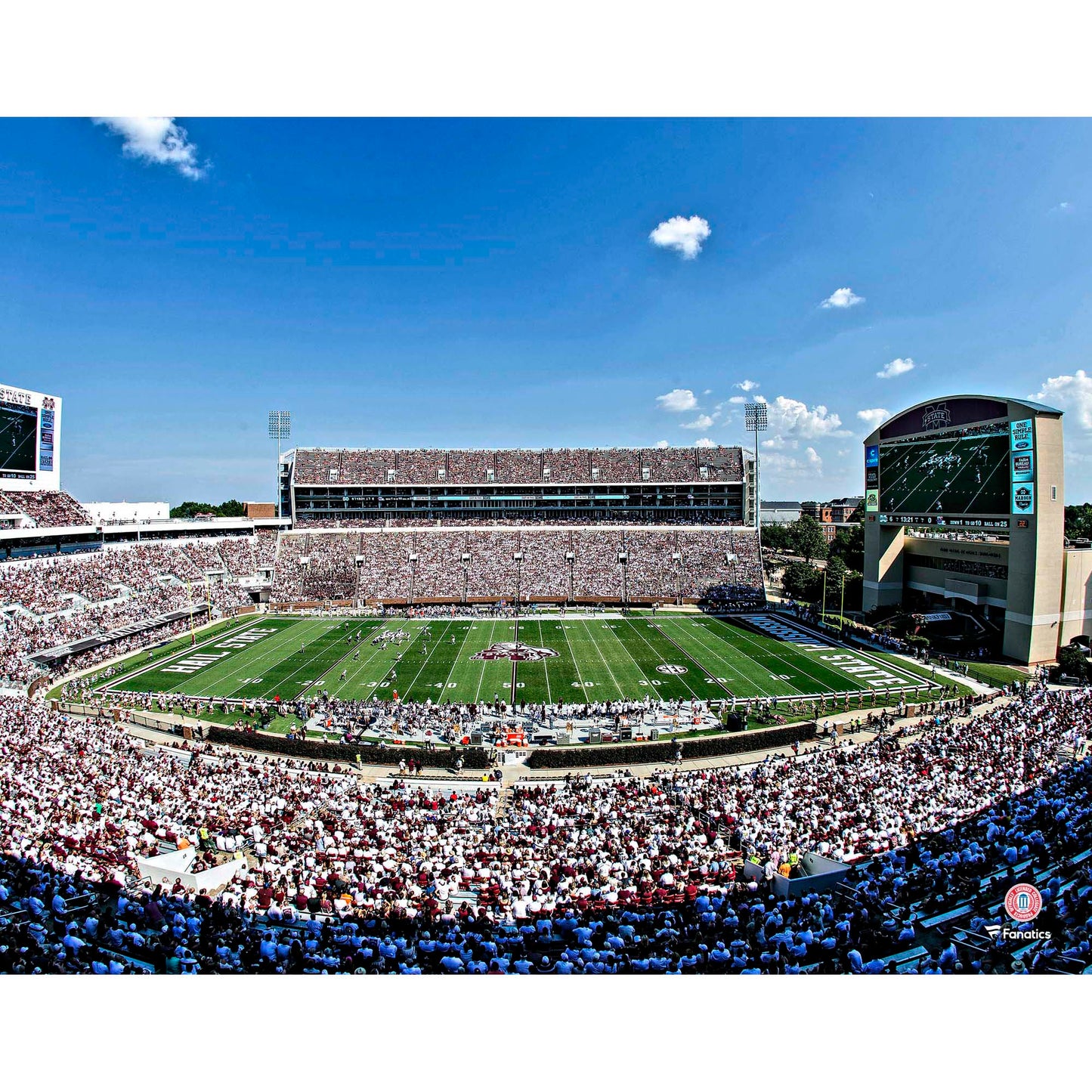 Mississippi State Bulldogs Unsigned Davis Wade Stadium Photograph